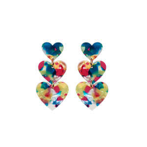 eb&ive Esprit Heart Earrings